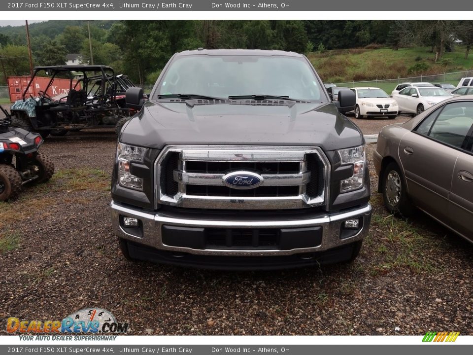 2017 Ford F150 XLT SuperCrew 4x4 Lithium Gray / Earth Gray Photo #2