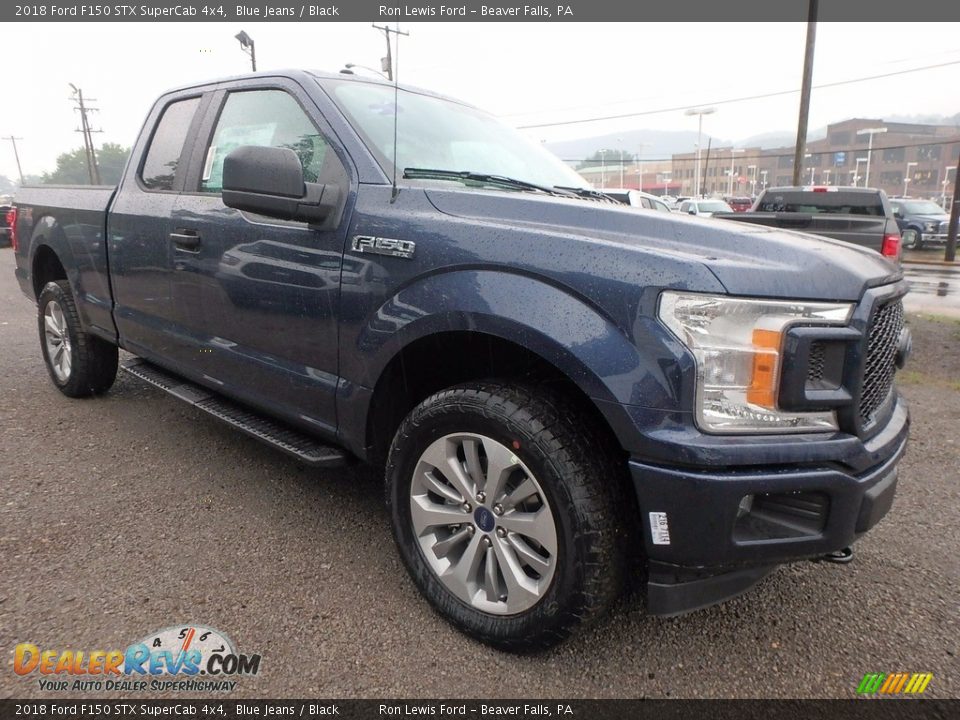 Blue Jeans 2018 Ford F150 STX SuperCab 4x4 Photo #8