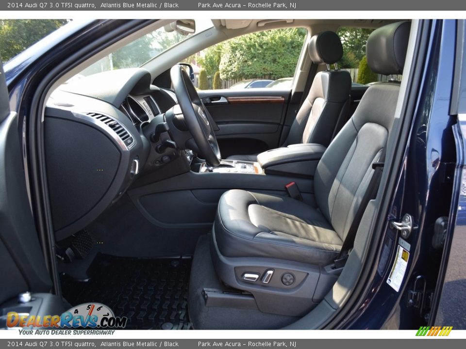 2014 Audi Q7 3.0 TFSI quattro Atlantis Blue Metallic / Black Photo #13