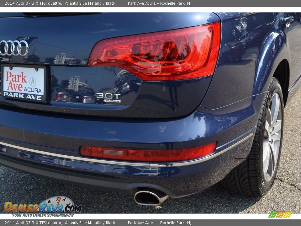 2014 Audi Q7 3.0 TFSI quattro Atlantis Blue Metallic / Black Photo #24