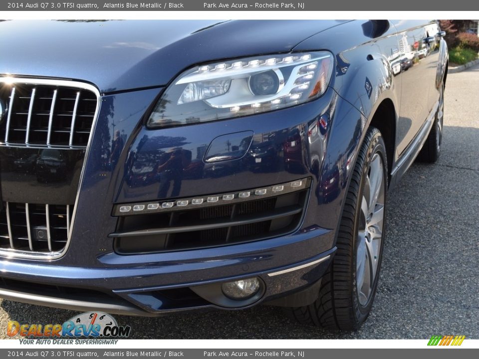 2014 Audi Q7 3.0 TFSI quattro Atlantis Blue Metallic / Black Photo #32