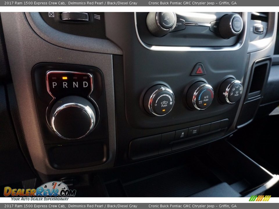 2017 Ram 1500 Express Crew Cab Delmonico Red Pearl / Black/Diesel Gray Photo #15