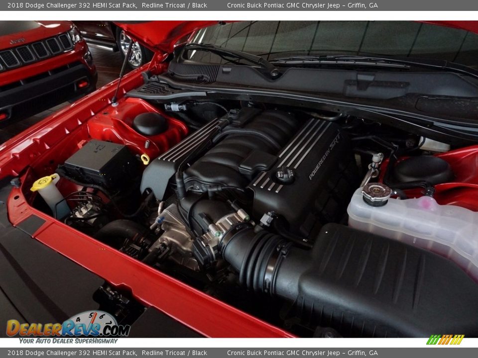 2018 Dodge Challenger 392 HEMI Scat Pack 392 SRT 6.4 Liter HEMI OHV 16-Valve VVT MDS V8 Engine Photo #12