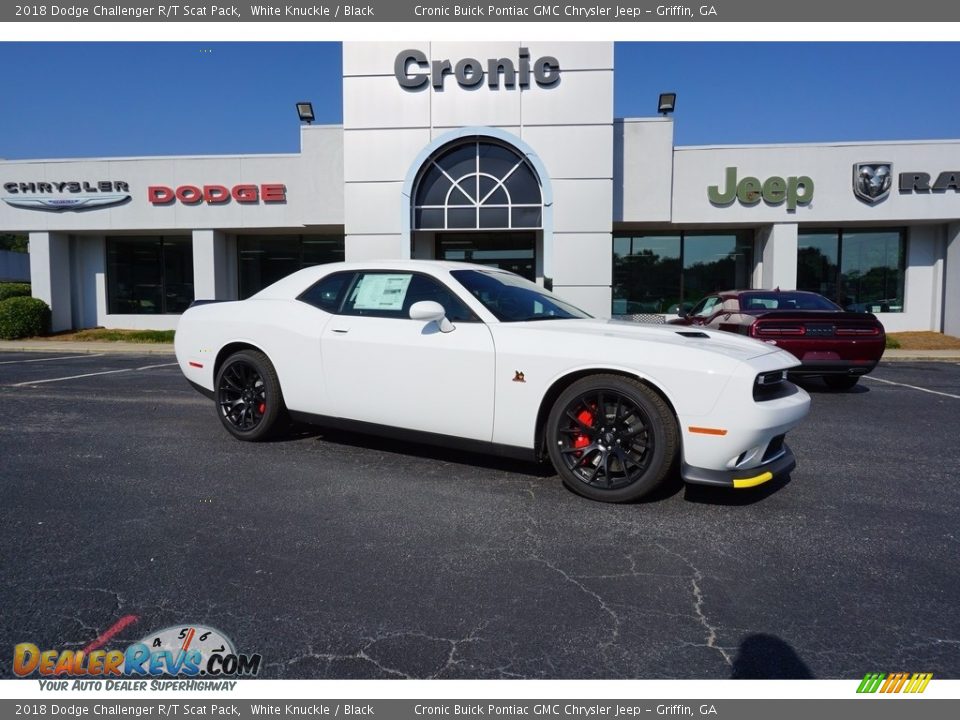 2018 Dodge Challenger R/T Scat Pack White Knuckle / Black Photo #1