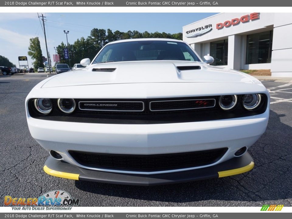 2018 Dodge Challenger R/T Scat Pack White Knuckle / Black Photo #2