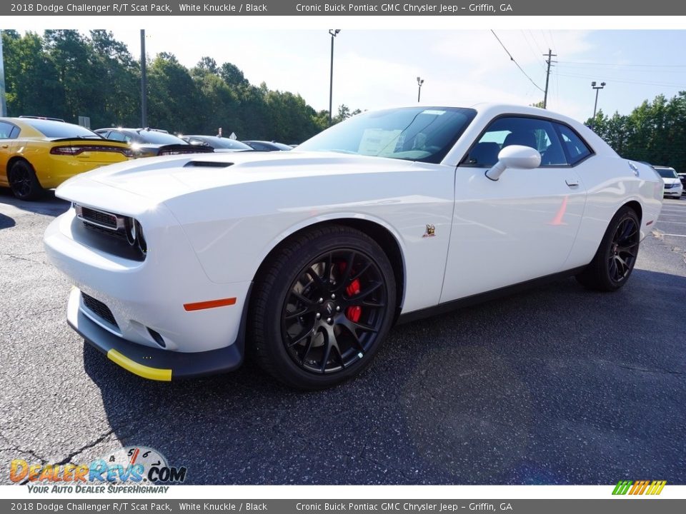 2018 Dodge Challenger R/T Scat Pack White Knuckle / Black Photo #3