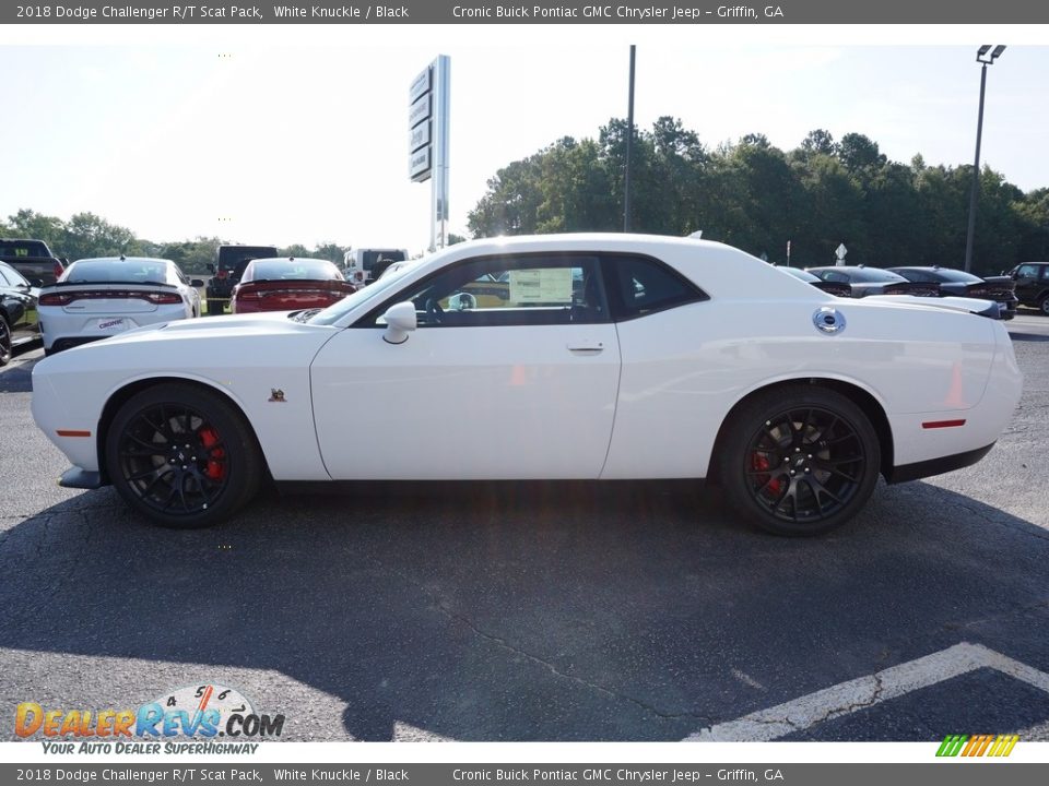 2018 Dodge Challenger R/T Scat Pack White Knuckle / Black Photo #4