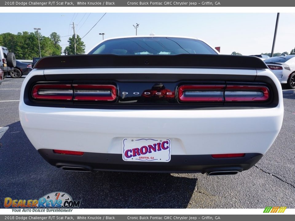 2018 Dodge Challenger R/T Scat Pack White Knuckle / Black Photo #6