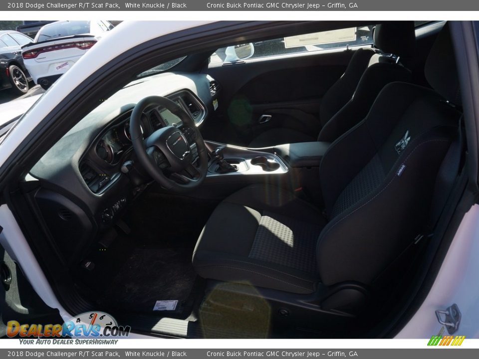 2018 Dodge Challenger R/T Scat Pack White Knuckle / Black Photo #9
