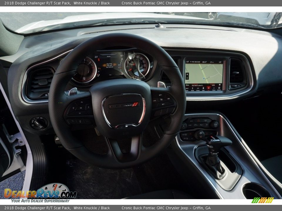 2018 Dodge Challenger R/T Scat Pack White Knuckle / Black Photo #10