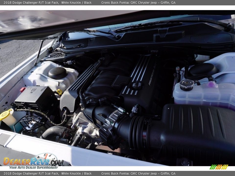 2018 Dodge Challenger R/T Scat Pack White Knuckle / Black Photo #11