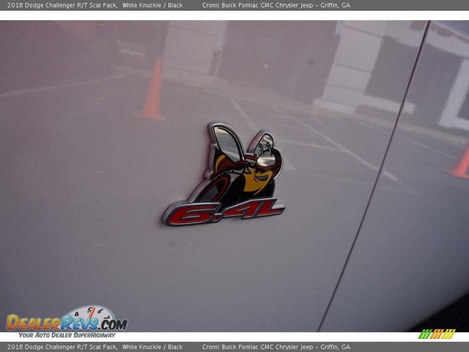 2018 Dodge Challenger R/T Scat Pack White Knuckle / Black Photo #13