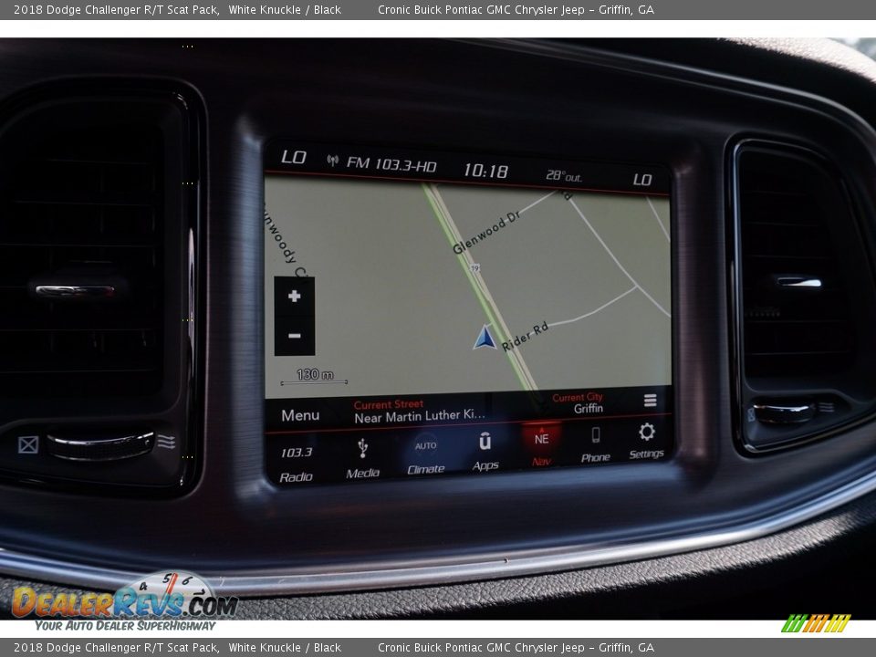 2018 Dodge Challenger R/T Scat Pack White Knuckle / Black Photo #15