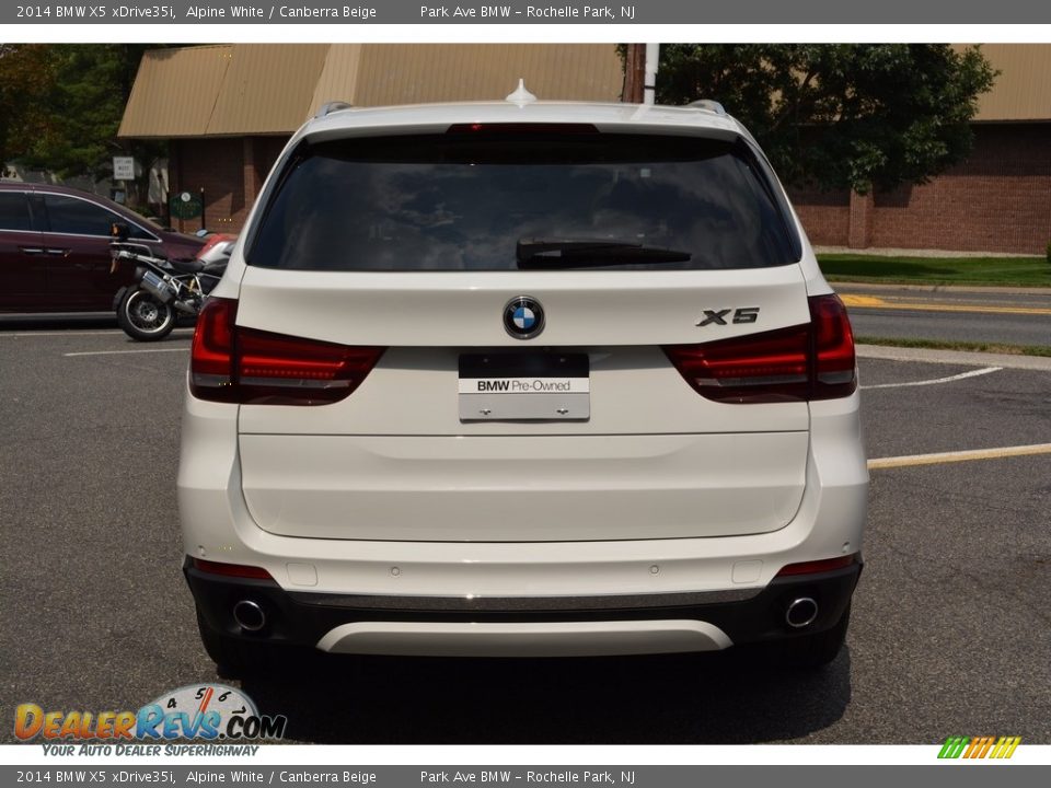 2014 BMW X5 xDrive35i Alpine White / Canberra Beige Photo #4
