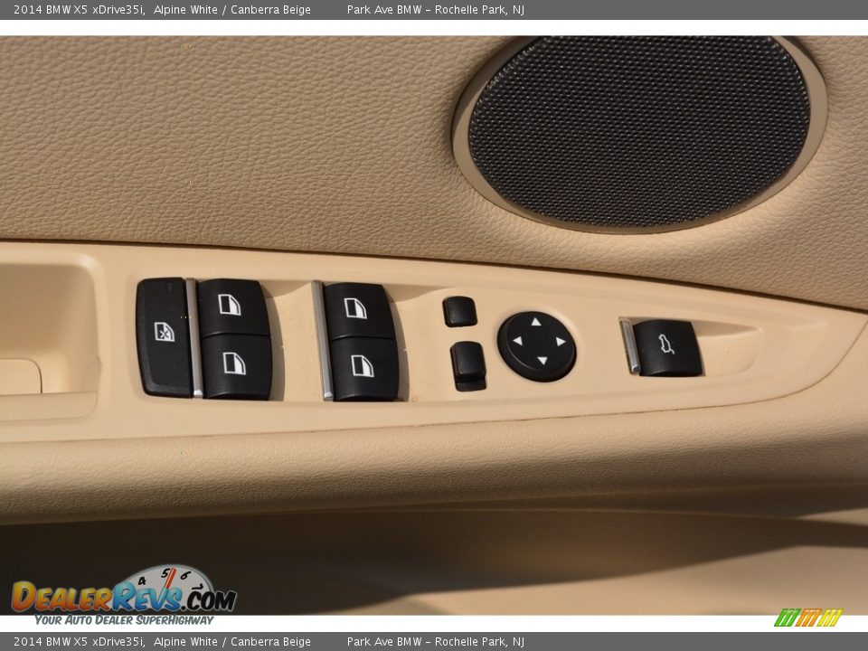 2014 BMW X5 xDrive35i Alpine White / Canberra Beige Photo #9