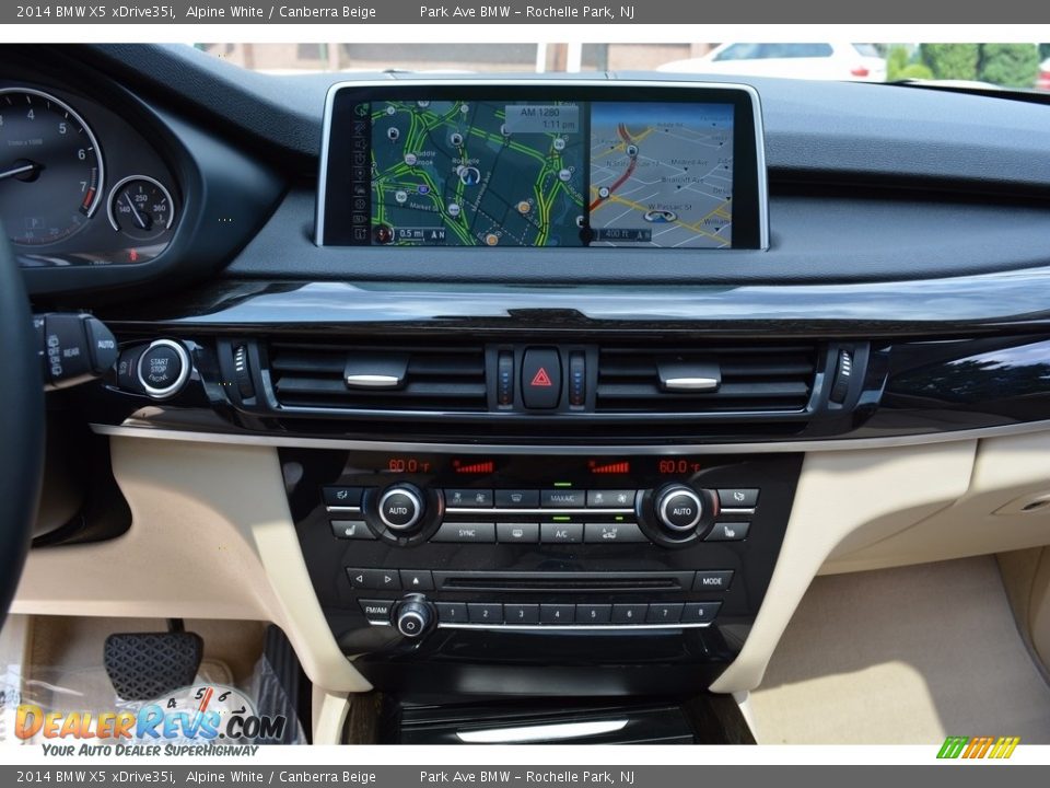 2014 BMW X5 xDrive35i Alpine White / Canberra Beige Photo #16