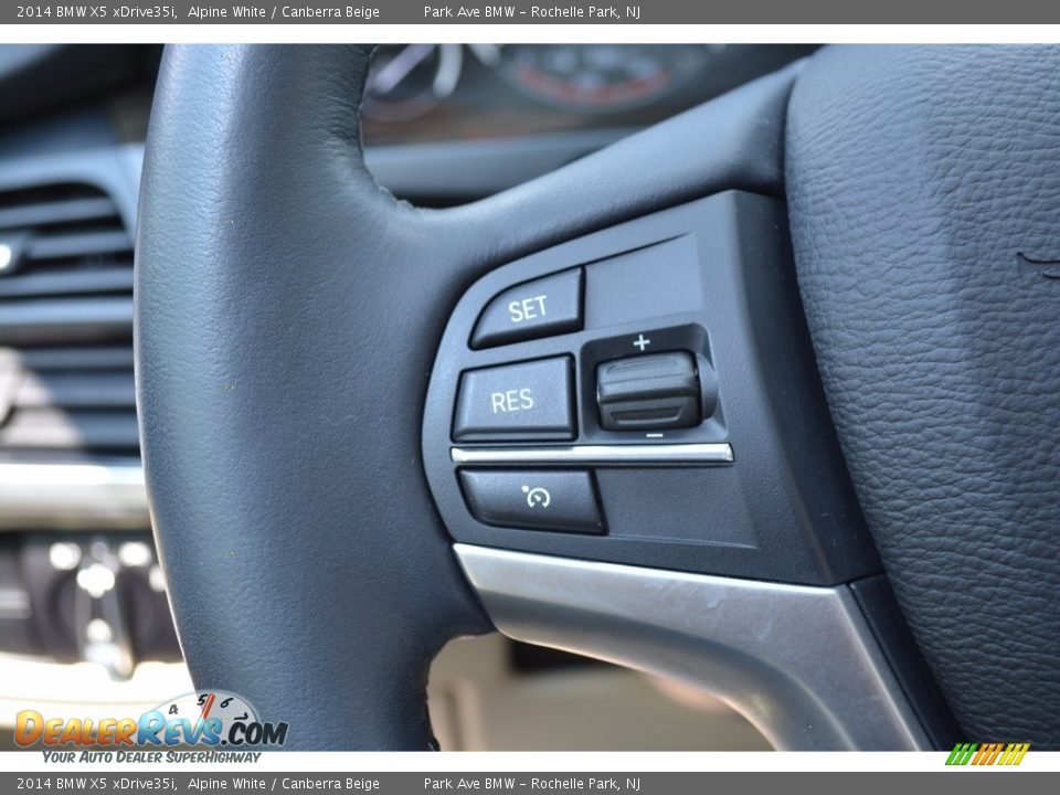 2014 BMW X5 xDrive35i Alpine White / Canberra Beige Photo #19