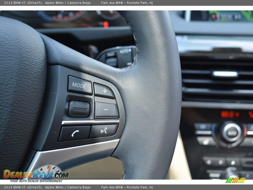 2014 BMW X5 xDrive35i Alpine White / Canberra Beige Photo #20