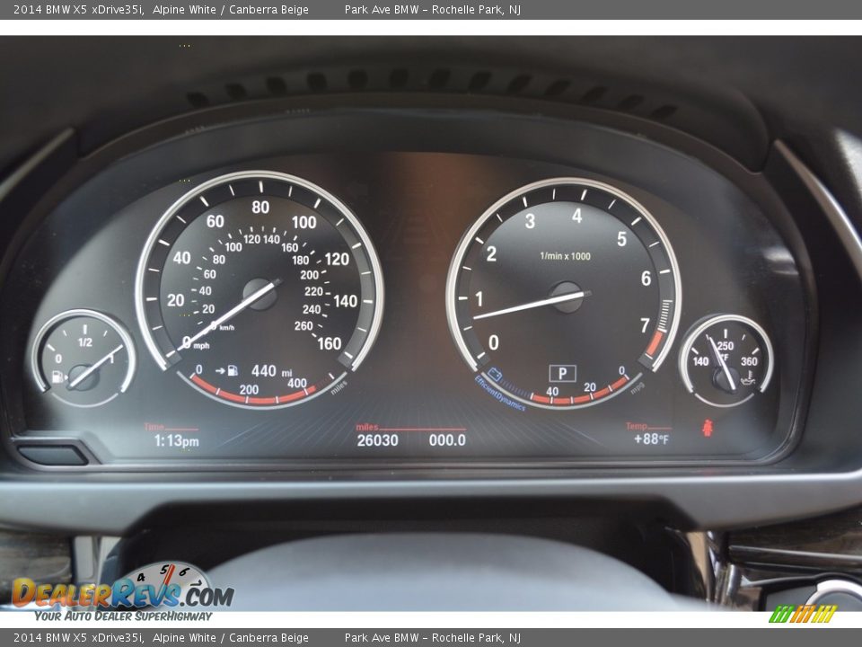 2014 BMW X5 xDrive35i Alpine White / Canberra Beige Photo #21