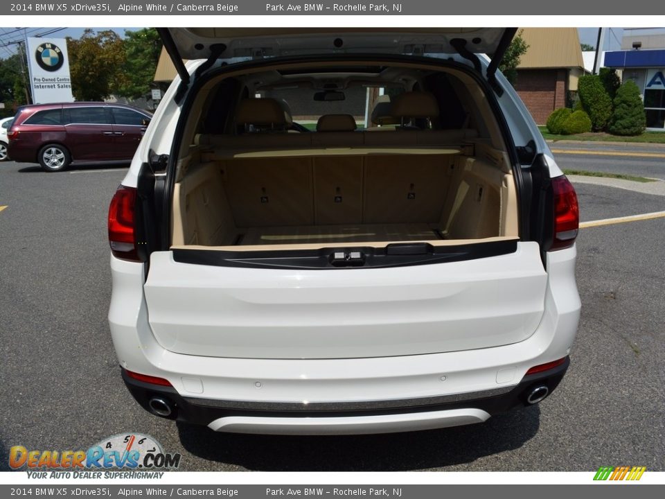 2014 BMW X5 xDrive35i Alpine White / Canberra Beige Photo #22