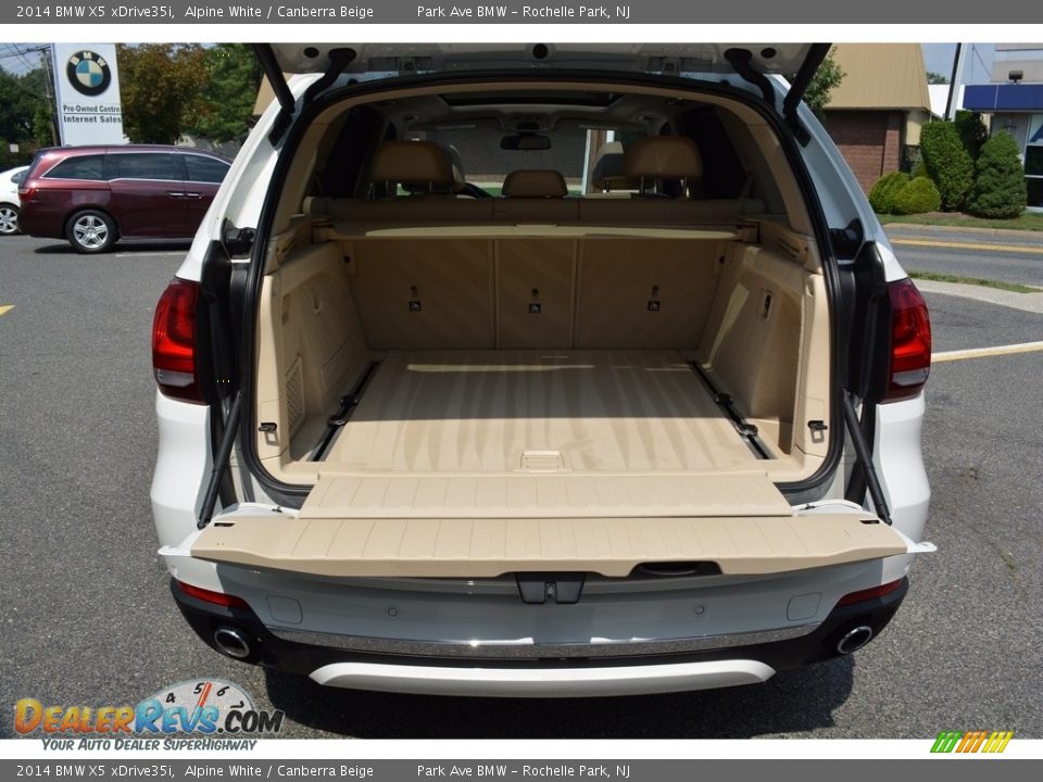 2014 BMW X5 xDrive35i Alpine White / Canberra Beige Photo #23