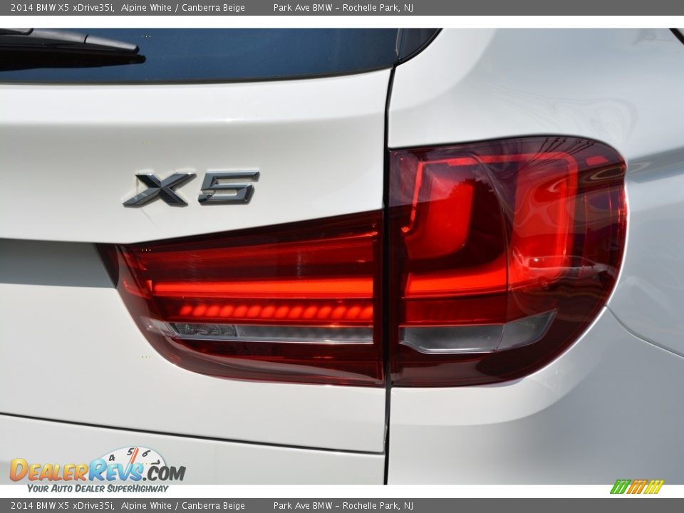 2014 BMW X5 xDrive35i Alpine White / Canberra Beige Photo #24