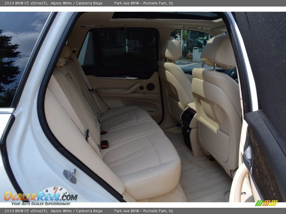 2014 BMW X5 xDrive35i Alpine White / Canberra Beige Photo #26