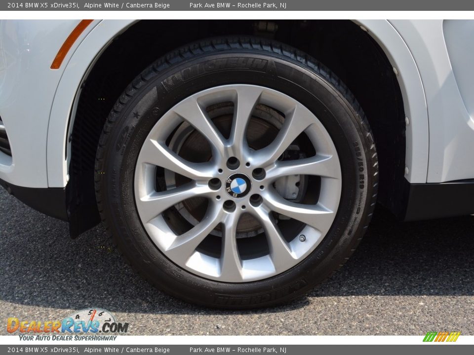 2014 BMW X5 xDrive35i Alpine White / Canberra Beige Photo #33