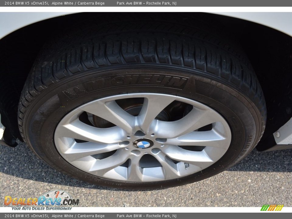 2014 BMW X5 xDrive35i Alpine White / Canberra Beige Photo #34