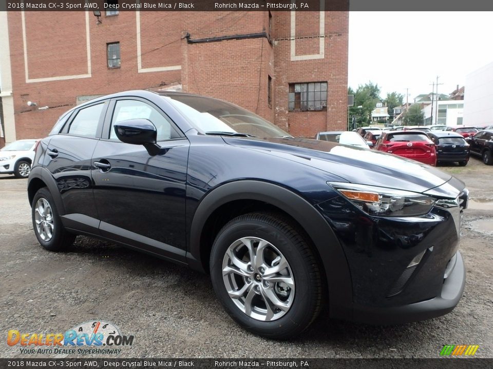 Front 3/4 View of 2018 Mazda CX-3 Sport AWD Photo #1