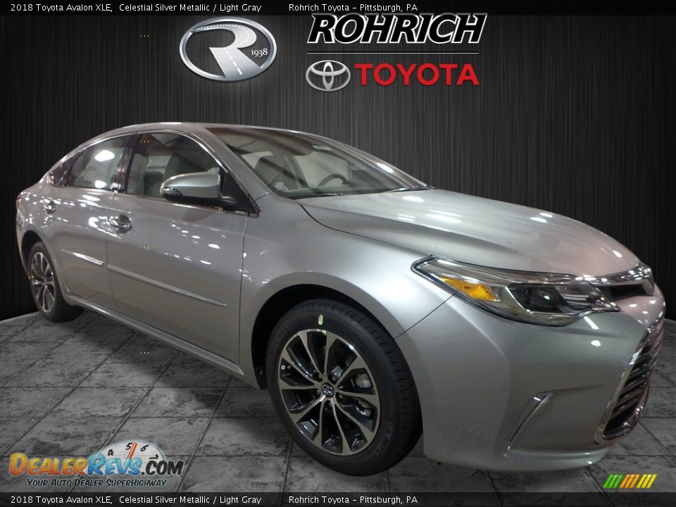 2018 Toyota Avalon XLE Celestial Silver Metallic / Light Gray Photo #1
