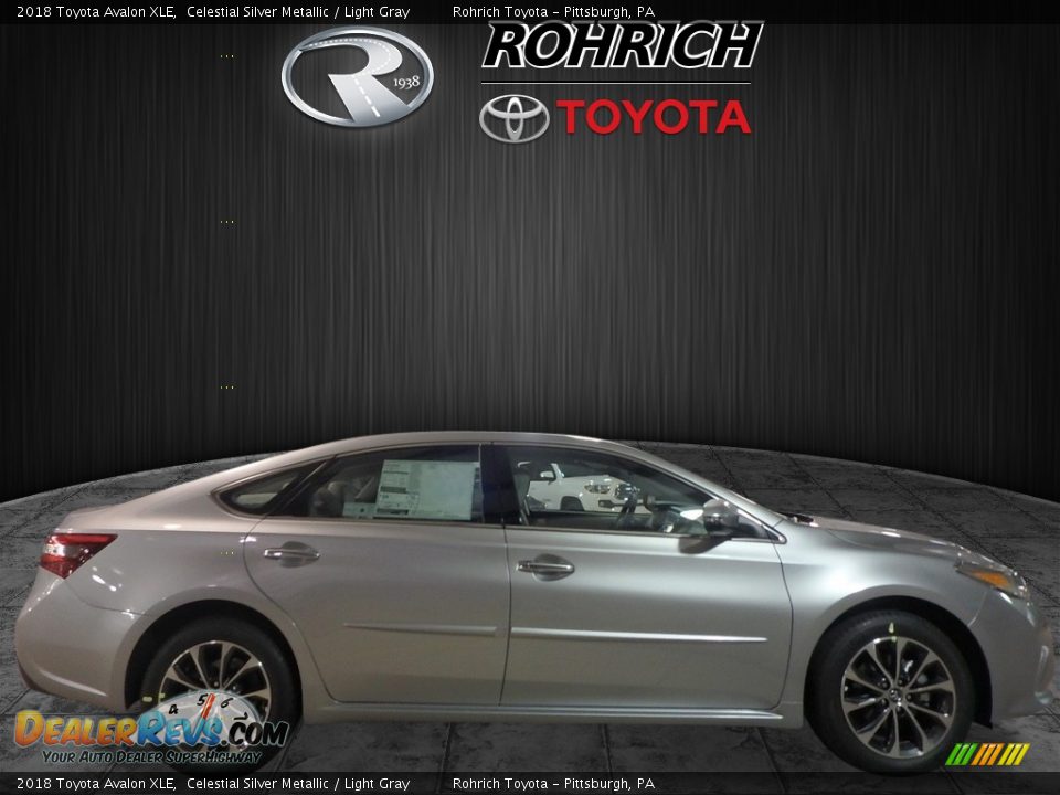 2018 Toyota Avalon XLE Celestial Silver Metallic / Light Gray Photo #2
