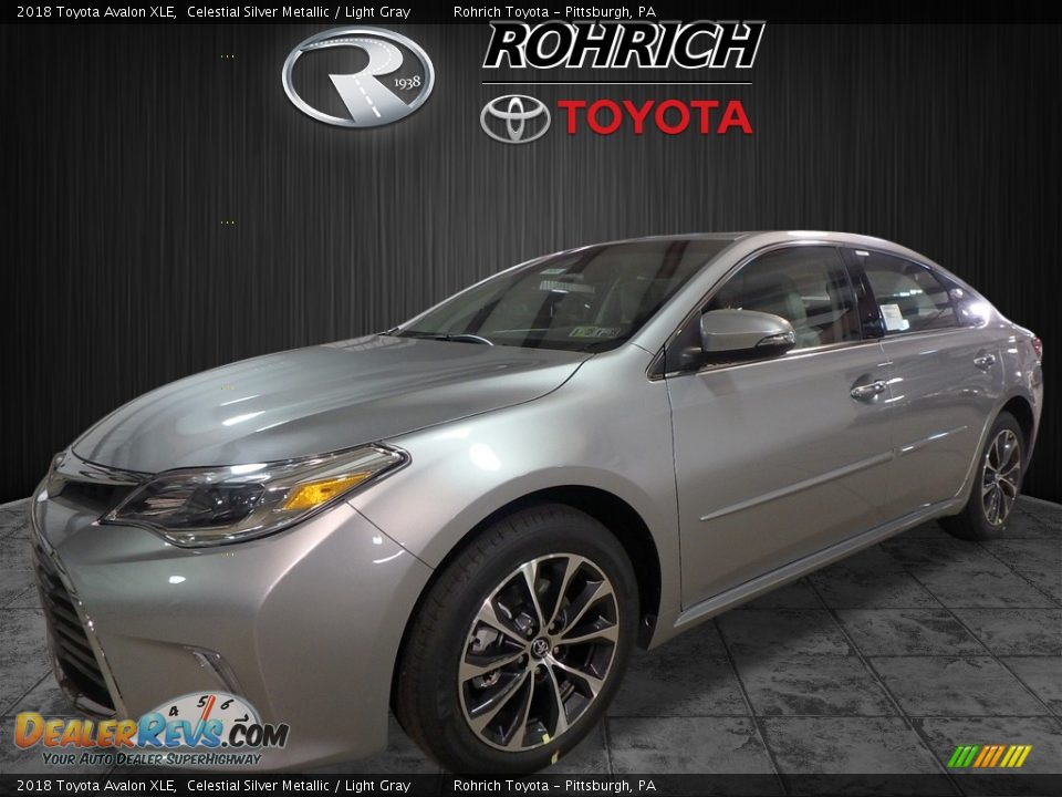 2018 Toyota Avalon XLE Celestial Silver Metallic / Light Gray Photo #4