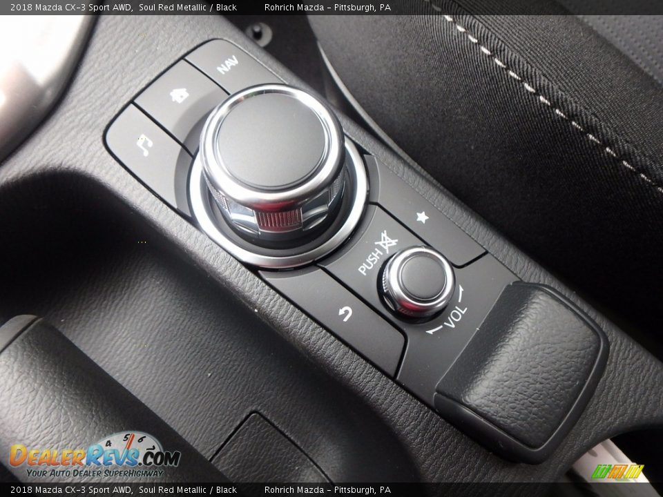 2018 Mazda CX-3 Sport AWD Soul Red Metallic / Black Photo #13