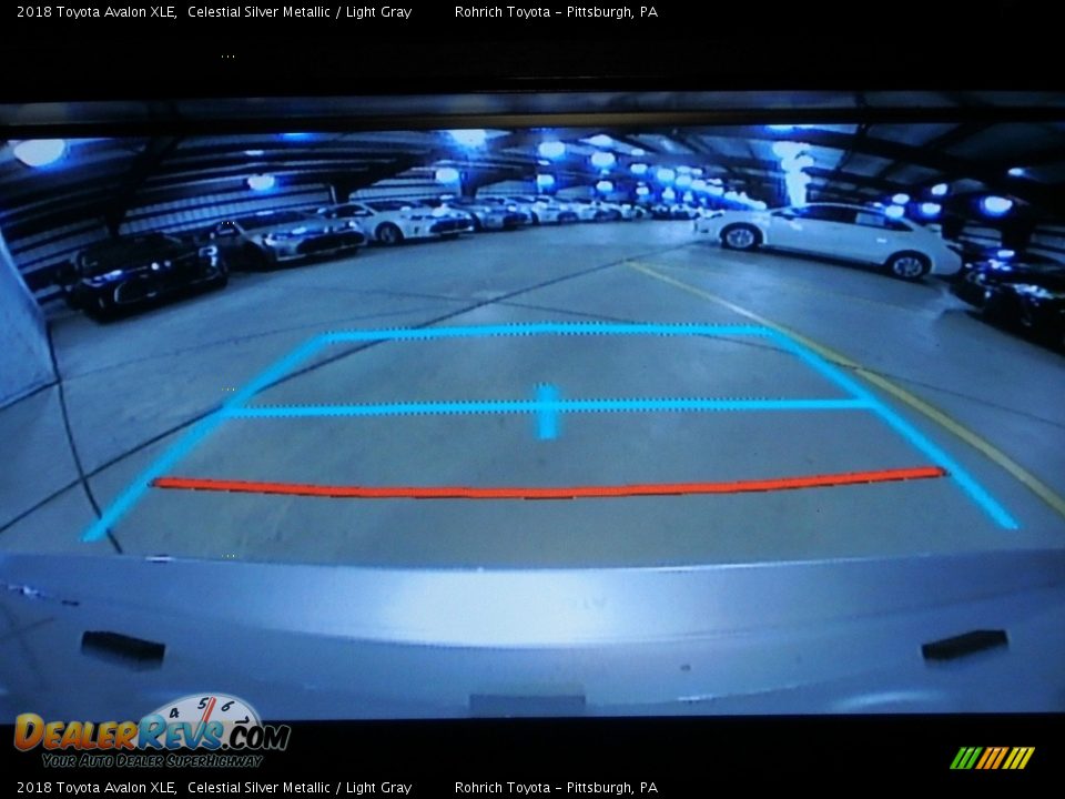 2018 Toyota Avalon XLE Celestial Silver Metallic / Light Gray Photo #13