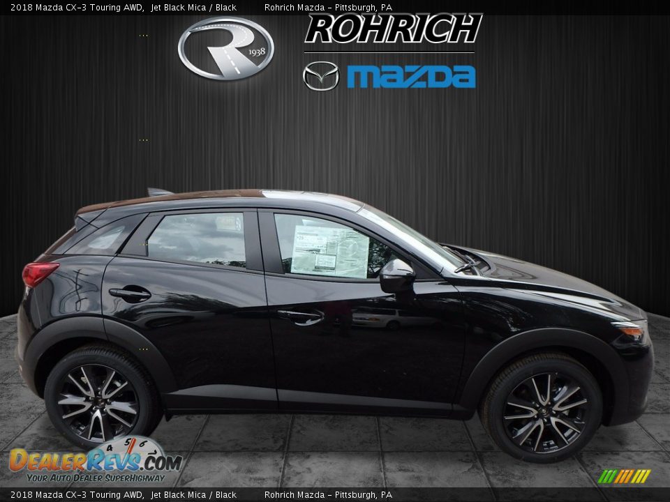 2018 Mazda CX-3 Touring AWD Jet Black Mica / Black Photo #2