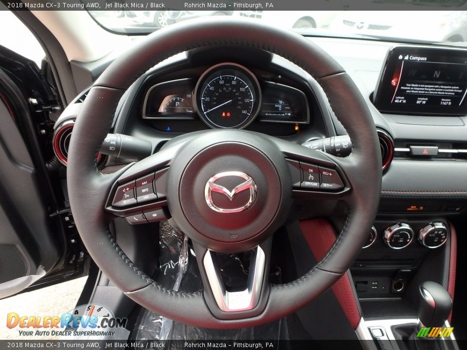2018 Mazda CX-3 Touring AWD Steering Wheel Photo #12