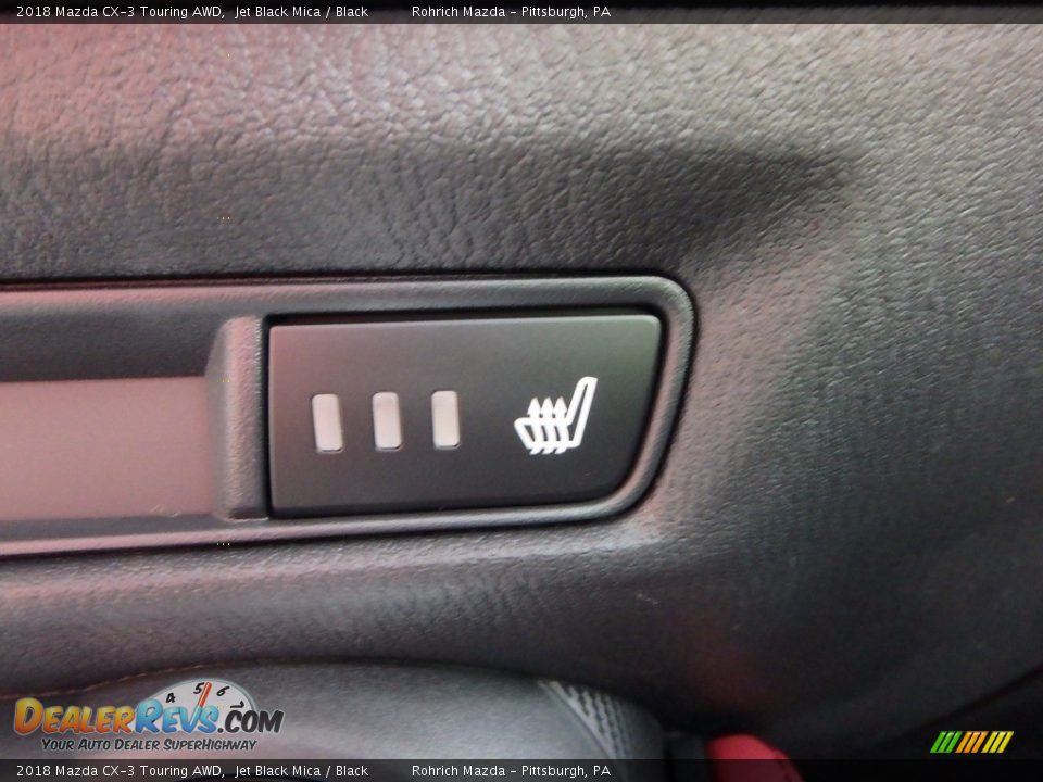 2018 Mazda CX-3 Touring AWD Jet Black Mica / Black Photo #14