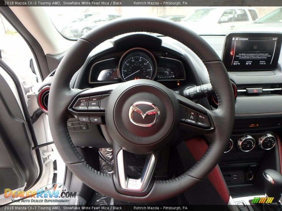 2018 Mazda CX-3 Touring AWD Steering Wheel Photo #12