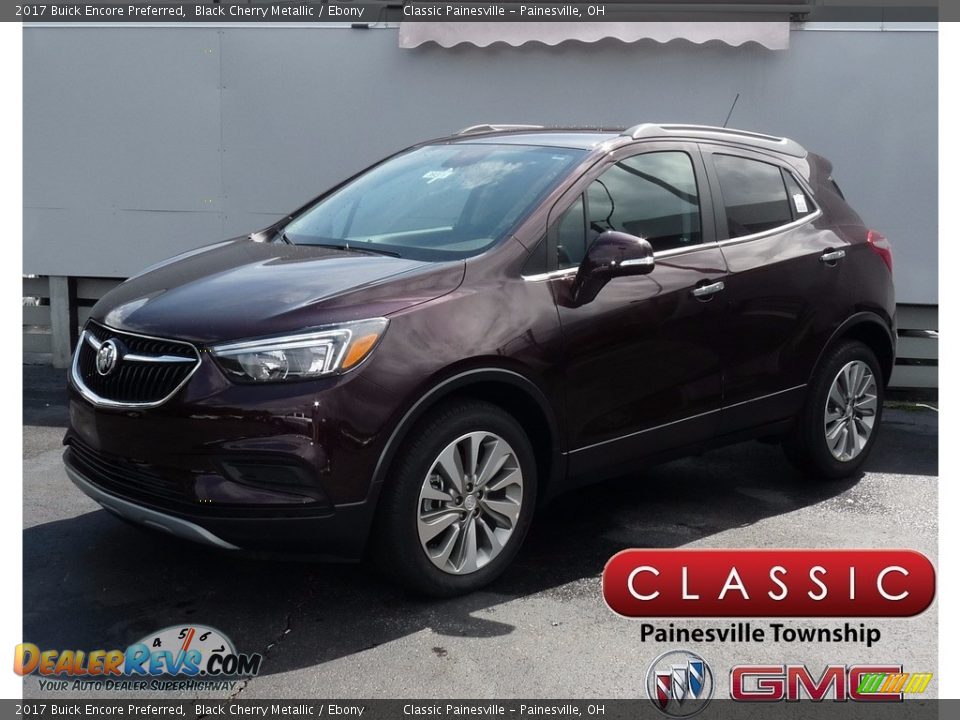 2017 Buick Encore Preferred Black Cherry Metallic / Ebony Photo #1