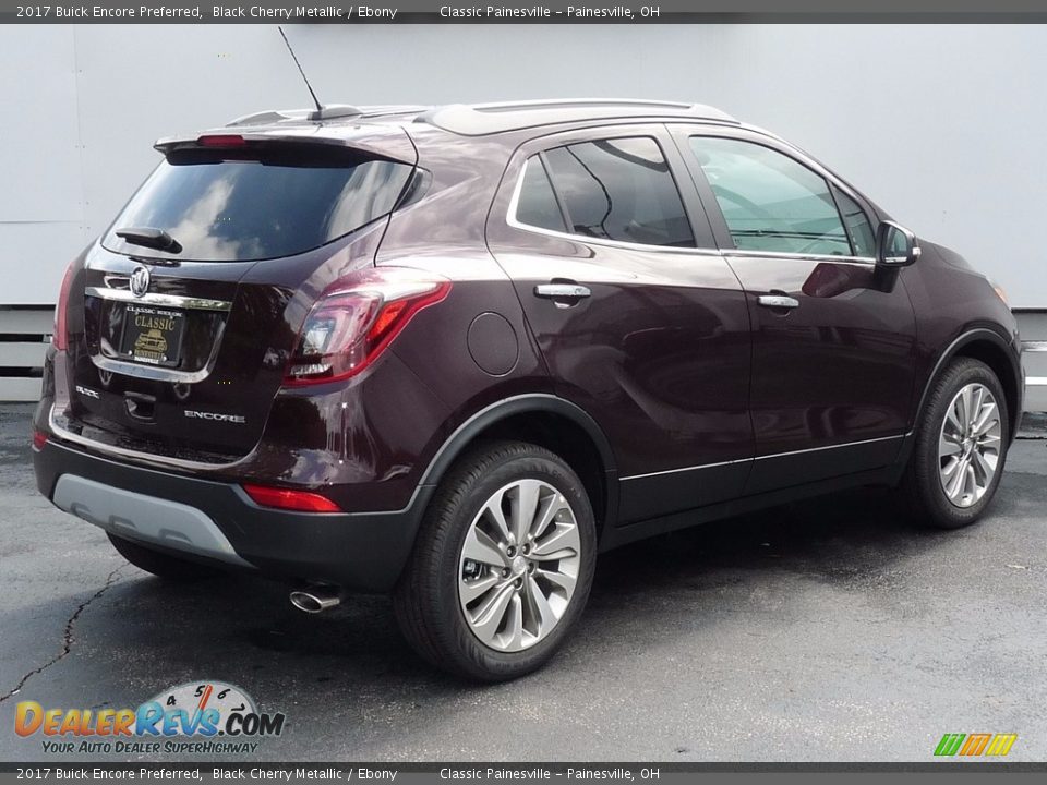 2017 Buick Encore Preferred Black Cherry Metallic / Ebony Photo #2