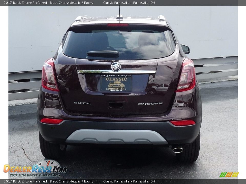 2017 Buick Encore Preferred Black Cherry Metallic / Ebony Photo #3