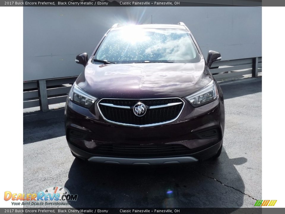 2017 Buick Encore Preferred Black Cherry Metallic / Ebony Photo #4