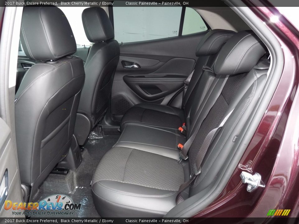 2017 Buick Encore Preferred Black Cherry Metallic / Ebony Photo #7
