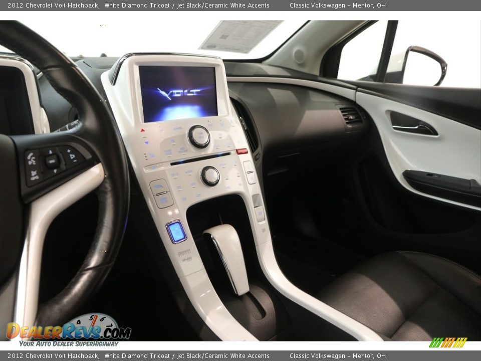 2012 Chevrolet Volt Hatchback White Diamond Tricoat / Jet Black/Ceramic White Accents Photo #7