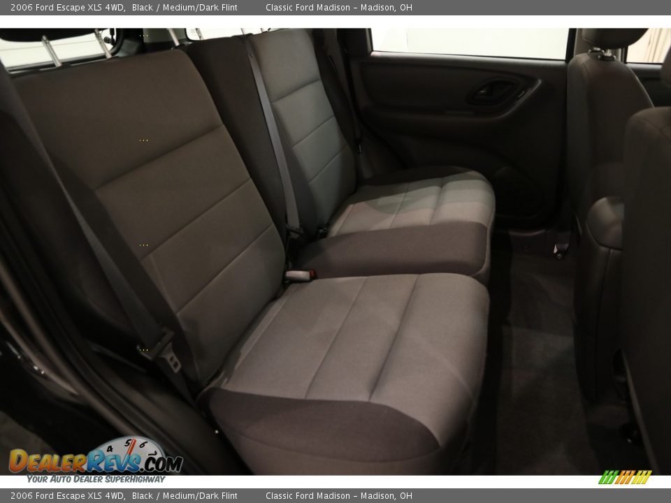 2006 Ford Escape XLS 4WD Black / Medium/Dark Flint Photo #12