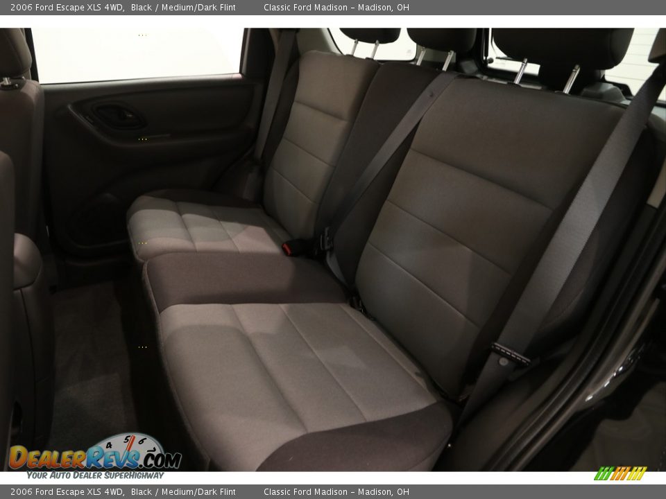 2006 Ford Escape XLS 4WD Black / Medium/Dark Flint Photo #13