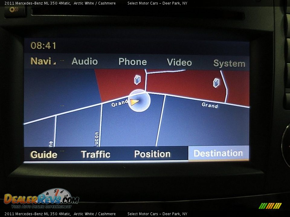 2011 Mercedes-Benz ML 350 4Matic Arctic White / Cashmere Photo #20