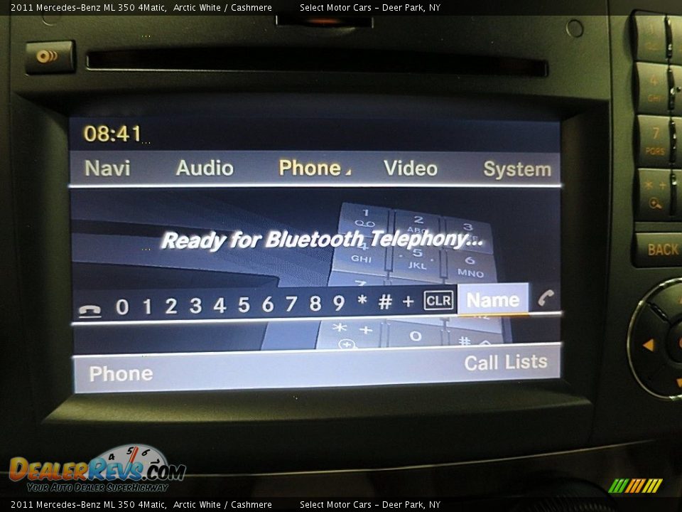 2011 Mercedes-Benz ML 350 4Matic Arctic White / Cashmere Photo #22