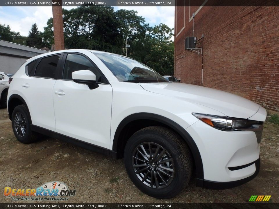2017 Mazda CX-5 Touring AWD Crystal White Pearl / Black Photo #1